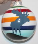 Hudson's Bay Moose Christmas Ornament by Charles Pachter