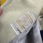 60s 70s Hudson Bay Wool Blanket Jacket Large