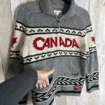 Team Canada Hudson's Bay Cowichan Sweater 10/12