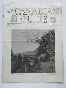 Canadian Guide Magazine July 1950 Girl Scouts