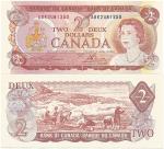 1974 Canada $2 Note with First Signature