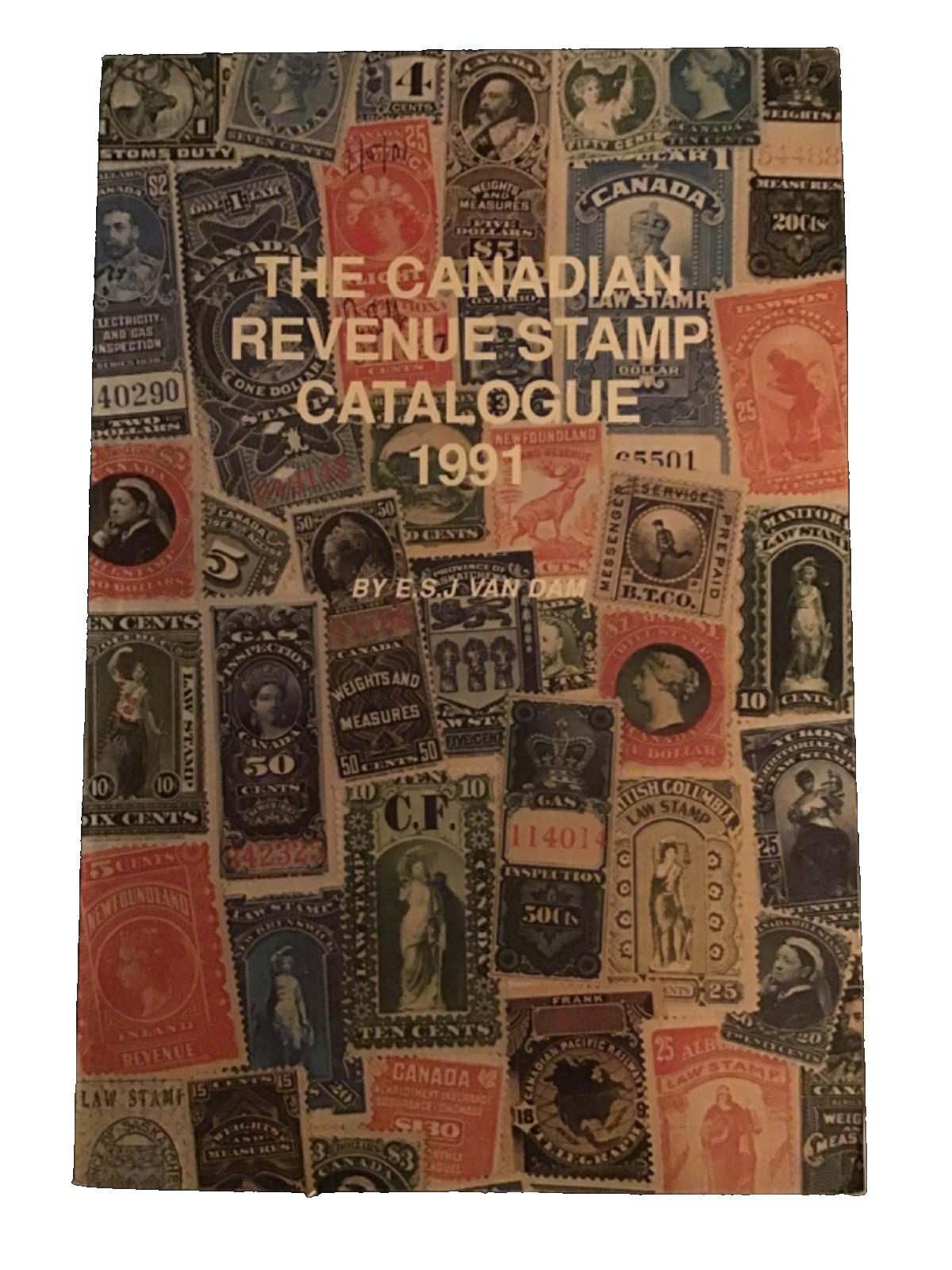 1991 Canadian Revenue Stamp Collecting Guide Book