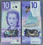 2018 Canadian $10 Polymer Bill - Rogers/Macklem
