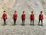 Royal Canadian Mounted Police Vintage Toy Soldiers