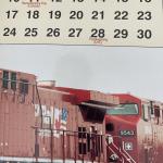 Canadian Pacific Railway Vintage Calendar Poster Set
