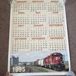 Canadian Pacific Railway Vintage Calendar Poster Set