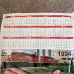 Canadian Pacific Railway Vintage Calendar Poster Set
