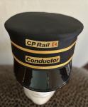 Vintage Canadian Pacific Railway Conductor Hat