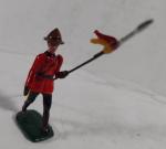 Royal Canadian Mounted Police Mini Toy Soldier