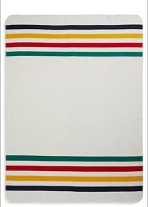 Hudson's Bay Multistripe Polar Fleece Throw