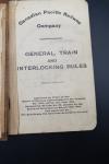 Canadian Pacific Railway Train Rules Booklet 1910