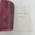 Canadian Pacific Railway Vintage Booklet Reprint