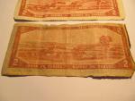 Set of Vintage Canadian Currency: 1967 $1 & 1954 $2 Bills