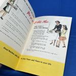 Vintage Girl Guides What's Cooking Pamphlet 1950