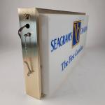 Vintage Seagram's VO Lighted Bar Sign 26"x12