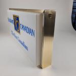 Vintage Seagram's VO Lighted Bar Sign 26"x12