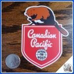 Canadian Pacific Railway Vintage Vinyl Sticker
