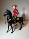 1950s Hartland RCMP Sgt O'Rourke and Horse