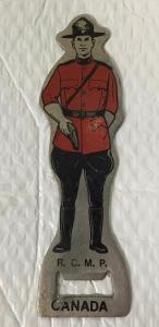 RCMP Vintage Bottle Opener - Rustic Collector's Item