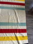Hudson's Bay Vintage Striped Wool Blanket 80x62
