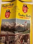 Set of 6 Vintage Canadian Pacific Railway Timetables