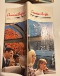 Set of 6 Vintage Canadian Pacific Railway Timetables
