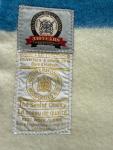 Hudson's Bay Vintage Blue Stripe Wool Blanket