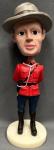RCMP Mountie Bobblehead - Vintage Canadian Collectible