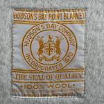 Hudson Bay Multicolor Stripe Wool Blanket