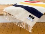 Johnston’s Hudson’s Bay Point Blanket Cashmere Scarf