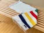 Johnston’s Hudson’s Bay Point Blanket Cashmere Scarf