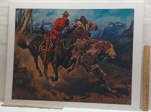Royal Canadian Mounted Police Mountie Art Print