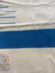 Blue Vintage 1990s Hudson Bay Wool Blanket