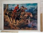 Royal Canadian Mounted Police Mountie Art Print