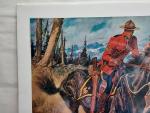Royal Canadian Mounted Police Mountie Art Print