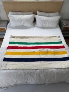 Hudson's Bay Vintage Multicolor Stripe Blanket