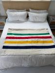 Hudson's Bay Vintage Multicolor Stripe Blanket