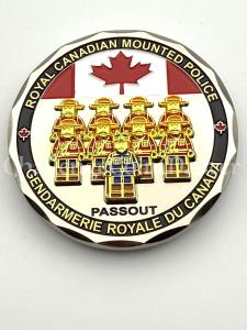 RCMP Passout Challenge Coin - Vintage Collectible