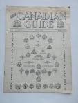 February 1952 Canadian Guide Magazine with Girl Scouts Pins
