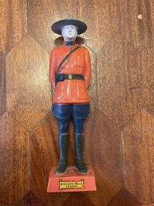 RCMP Officer Vintage Plastic Figurine
