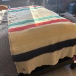 Hudson Bay Vintage 4 Point Wool Blanket 1930s