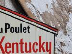 Vintage KFC Porcelain Sign - Kentucky Fried Chicken