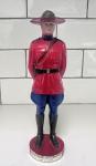 Vintage 7.5” Canadian Mountie Souvenir Figure