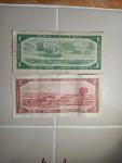 1954 Bank of Canada One Two Dollar Notes