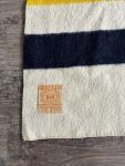 Hudson’s Bay Vintage Wool Striped Blanket 80x62