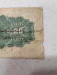 1900 Dominion of Canada 25-Cent Vintage Banknote