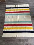 Hudson’s Bay Vintage Wool Striped Blanket 80x62