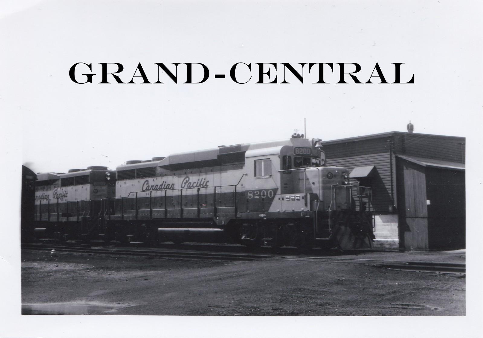 1965 Canadian Pacific Railway Engine Photo #8200