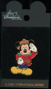 Canadian Mountie Mickey Disney Pin 6353