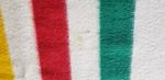 Hudson Bay Vintage Multicolored Wool Blanket 88x70